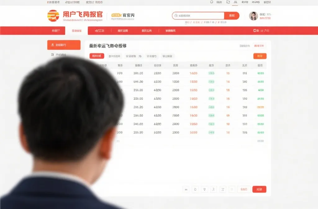 数据查询与公示平台界面