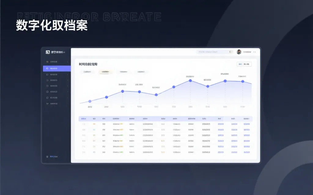 历史数据归档界面